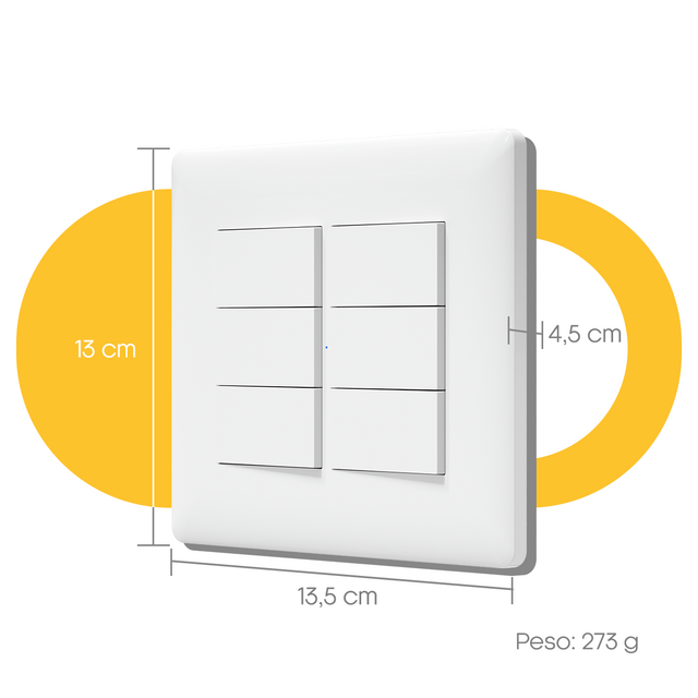 Interruptor 4X4 Wifi inteligente AGL