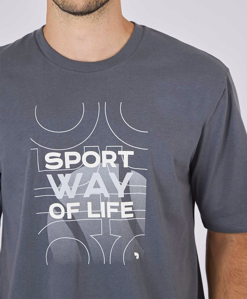 Camiseta Alto Giro Confort Dry Sport Way Of Life