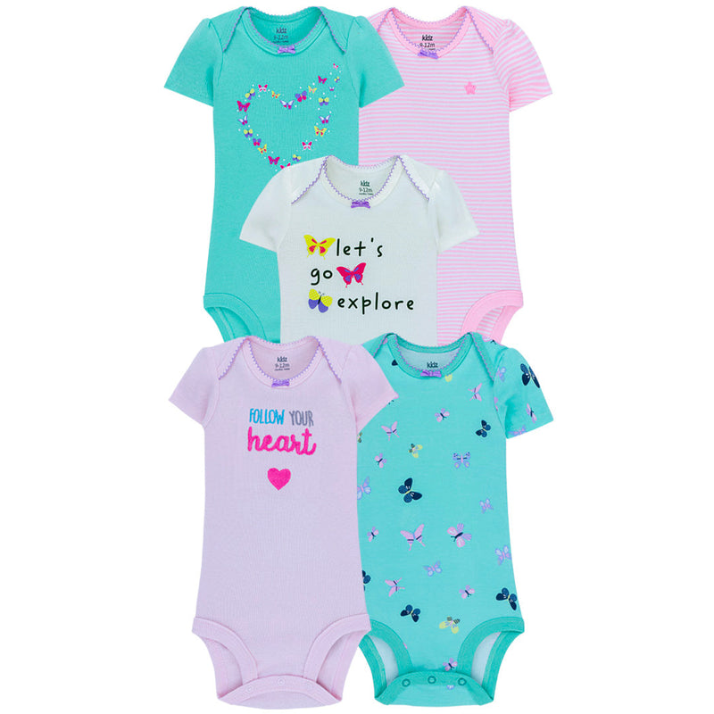 Kit Body Kidz 5 Peças - Follow Your Heart