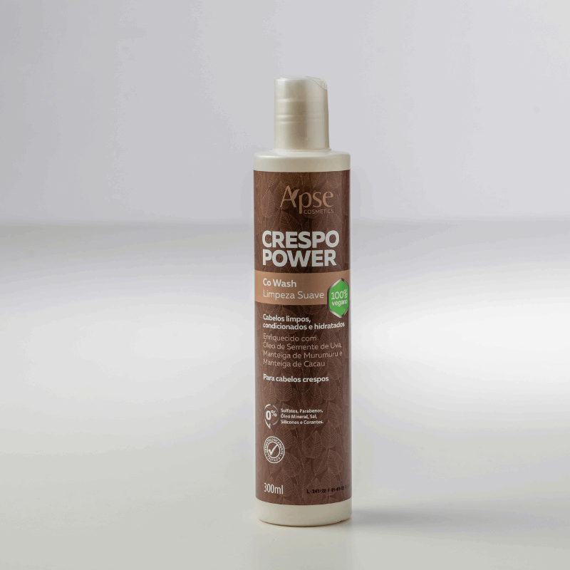 Kit Crespo Power - Co Wash, Condicionador, Máscara e Creme de Pentear (4 ITENS)