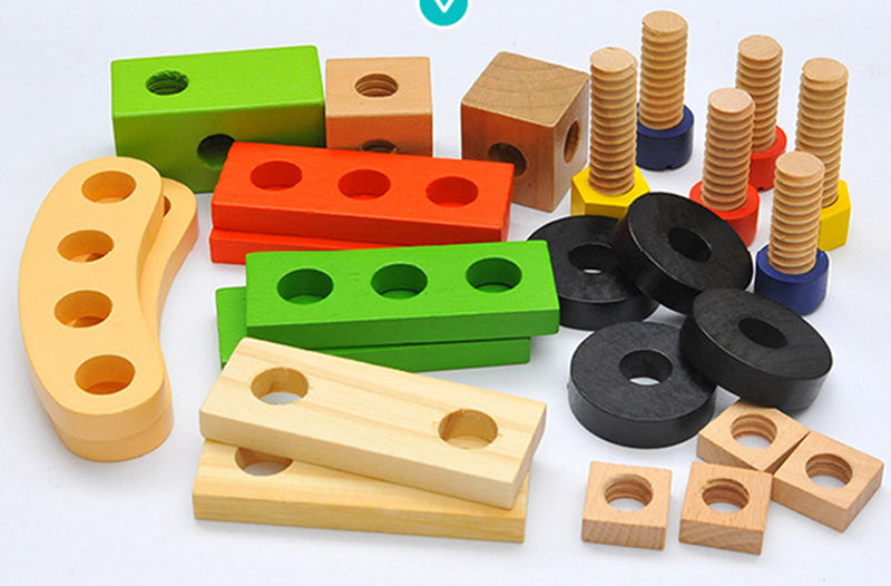 Kit de Ferramentas Infantil - Brinquedo Montessori