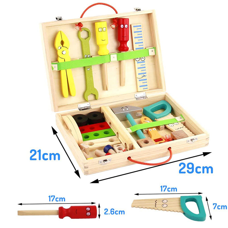 Kit de Ferramentas Infantil - Brinquedo Montessori