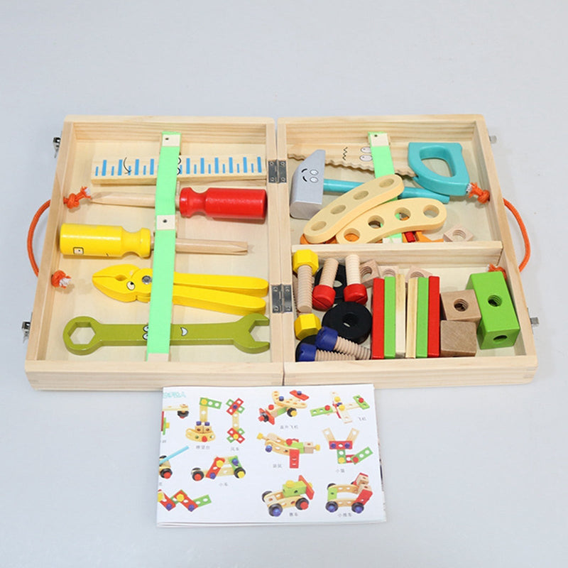 Kit de Ferramentas Infantil - Brinquedo Montessori