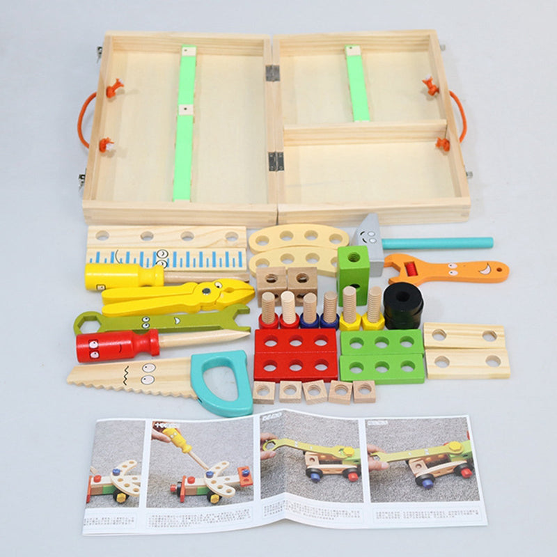 Kit de Ferramentas Infantil - Brinquedo Montessori