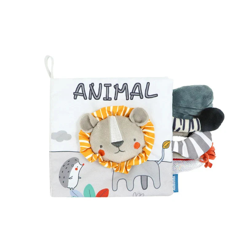 Livro Sensorial Animais - Soft Baby