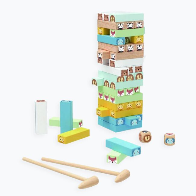 Jogo Jenga – Animais