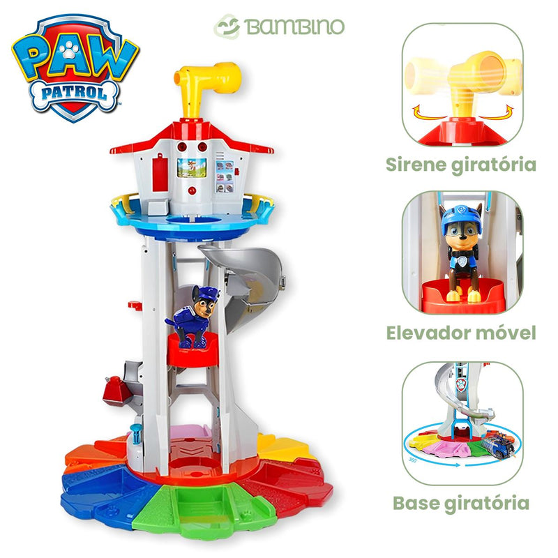 Torre Patrulha Canina Brinquedo Infantil