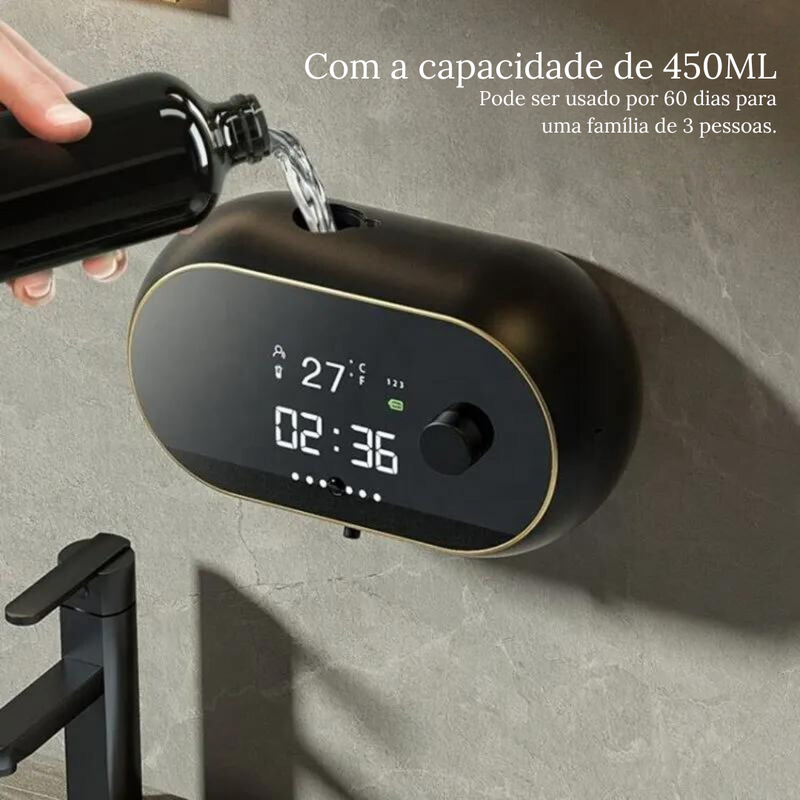 Dispenser Elétrico de Sabão Para Banheiro