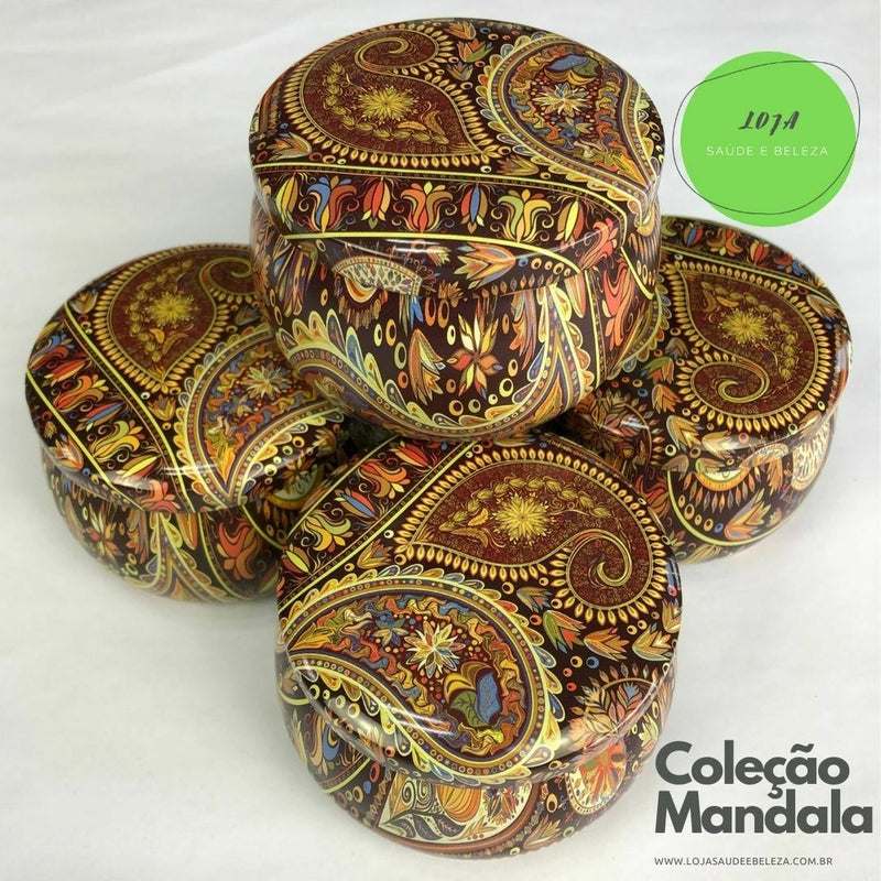 Coleção Mandala - Vela Terapêutica Aromática 130g