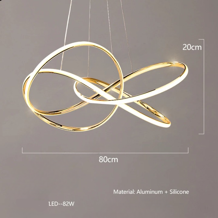 Lustre Para Sala Excecutive - Golden Evolut