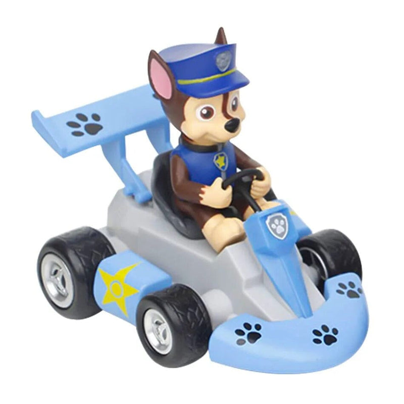 Brinquedos de Personagens Patrulha Canina com Carrinho Bambino