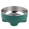 double custom dog food stainless steel dog bowl