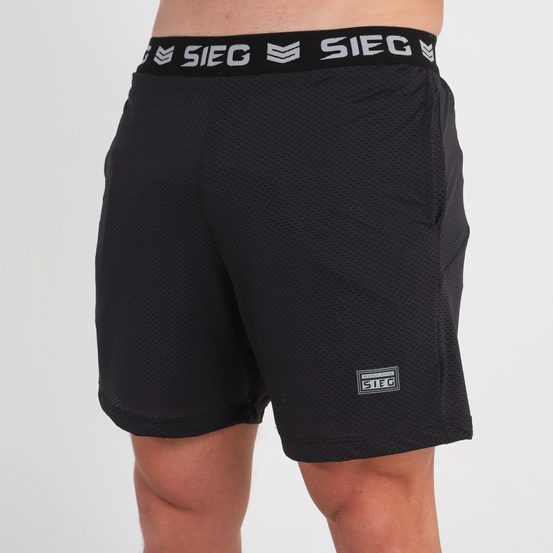 SHORT DUPLO PERFORMANCE BLACK