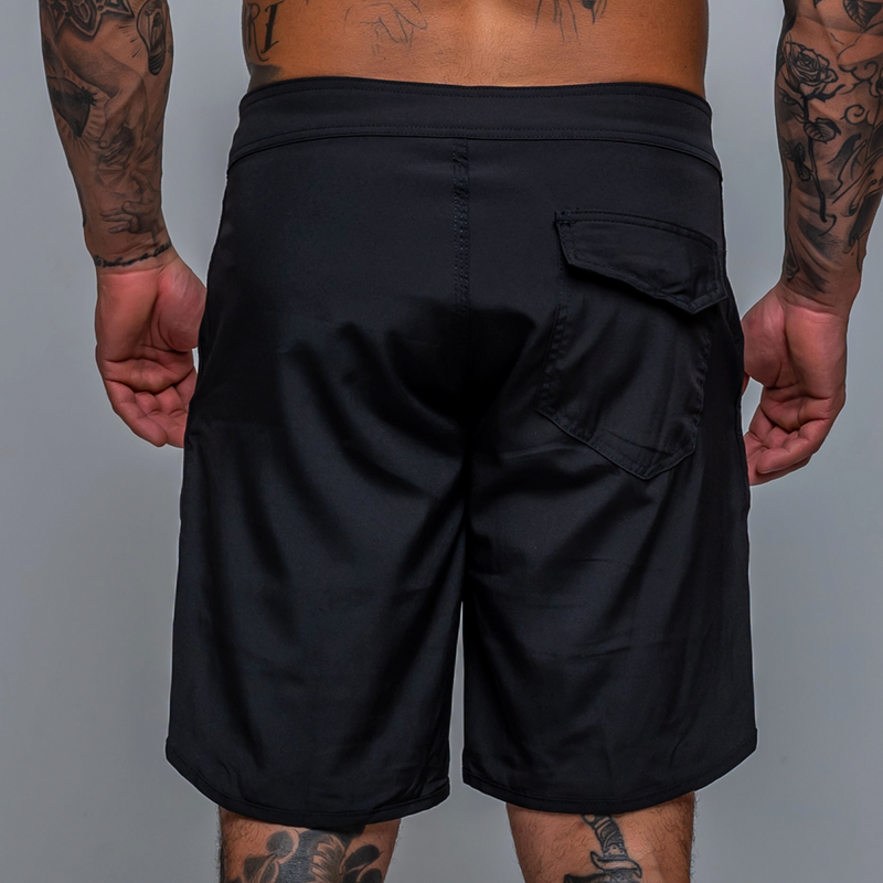 BOARDSHORT CLÁSSICO OFF BLACK