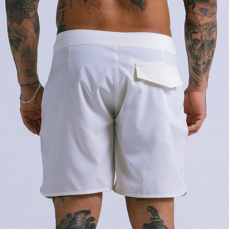 BOARDSHORT OFF WHITE RETRÔ