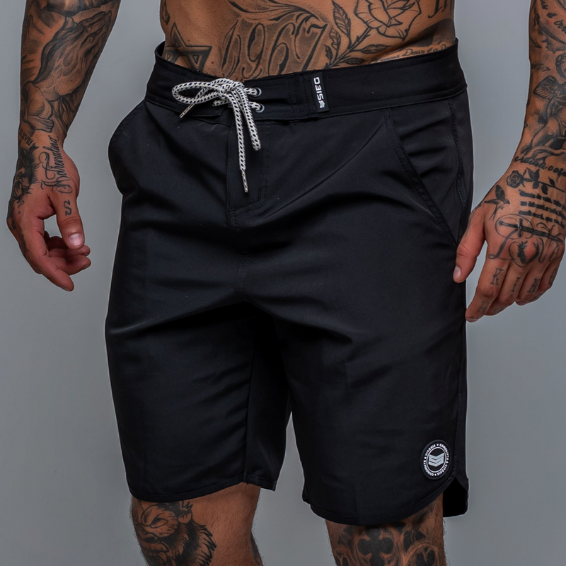 BOARDSHORT CLÁSSICO OFF BLACK