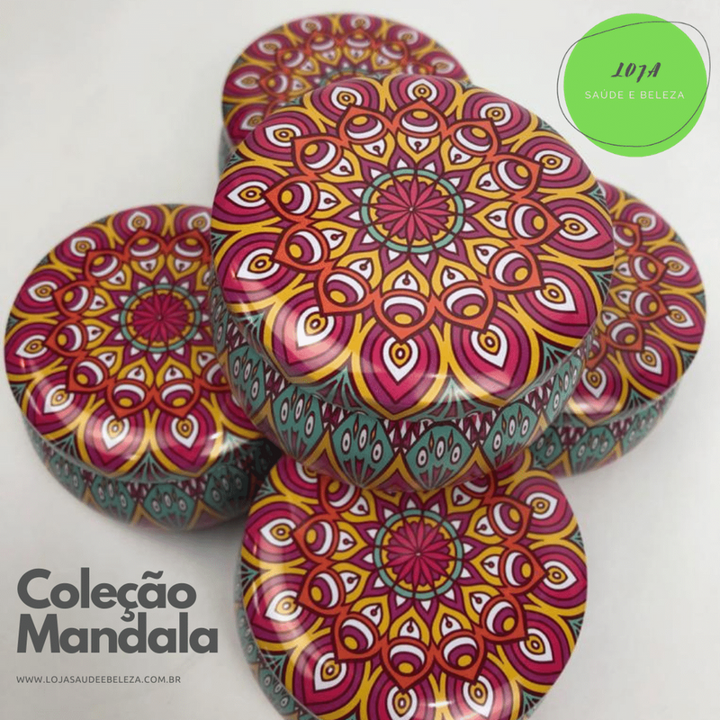 Coleção Mandala - Vela Terapêutica Aromática 130g