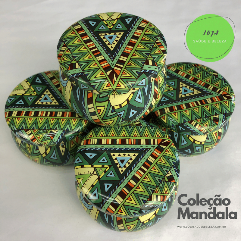 Coleção Mandala - Vela Terapêutica Aromática 130g